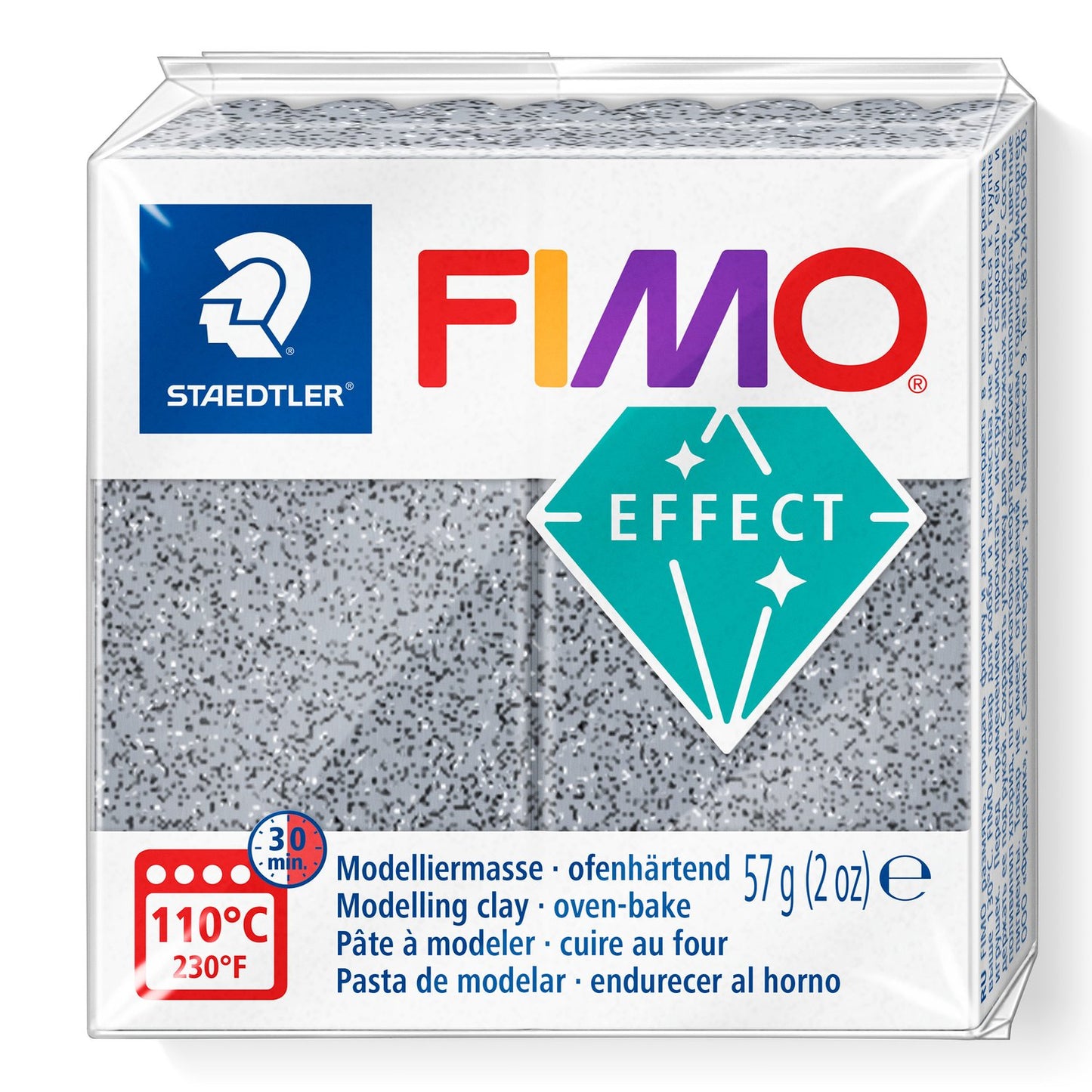 FIMO® Polymer Clay - Granite #803 2 oz block