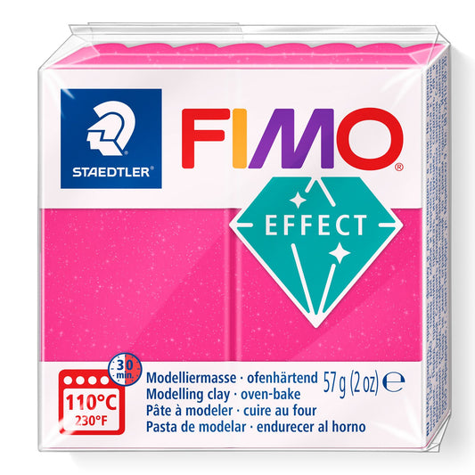 FIMO® Polymer Clay - Ruby Quartz #286 2 oz block