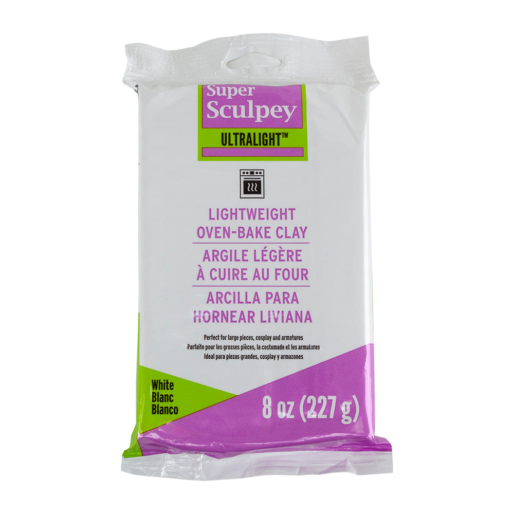 Package of Sculpey UltraLight Clay - 8oz Block