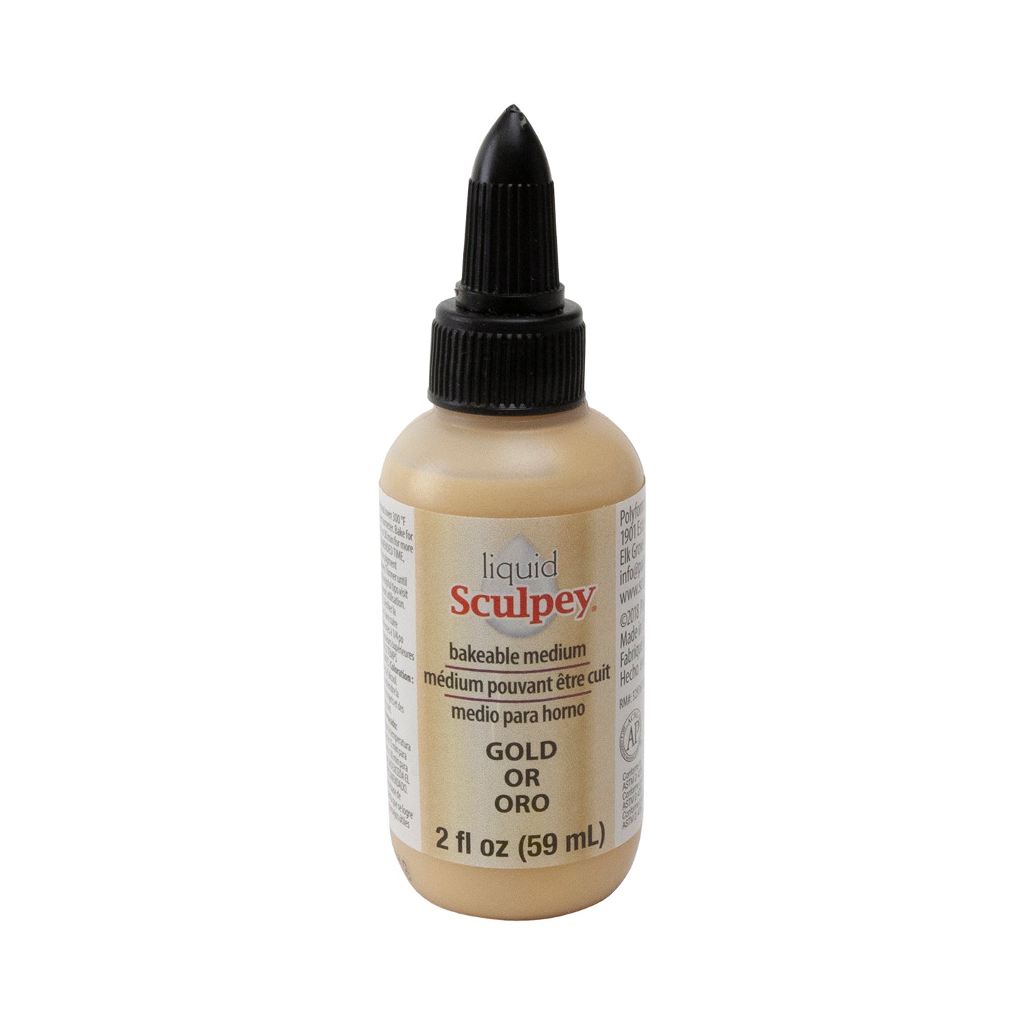 Liquid Sculpey Bakeable Medium - Gold - 2 oz