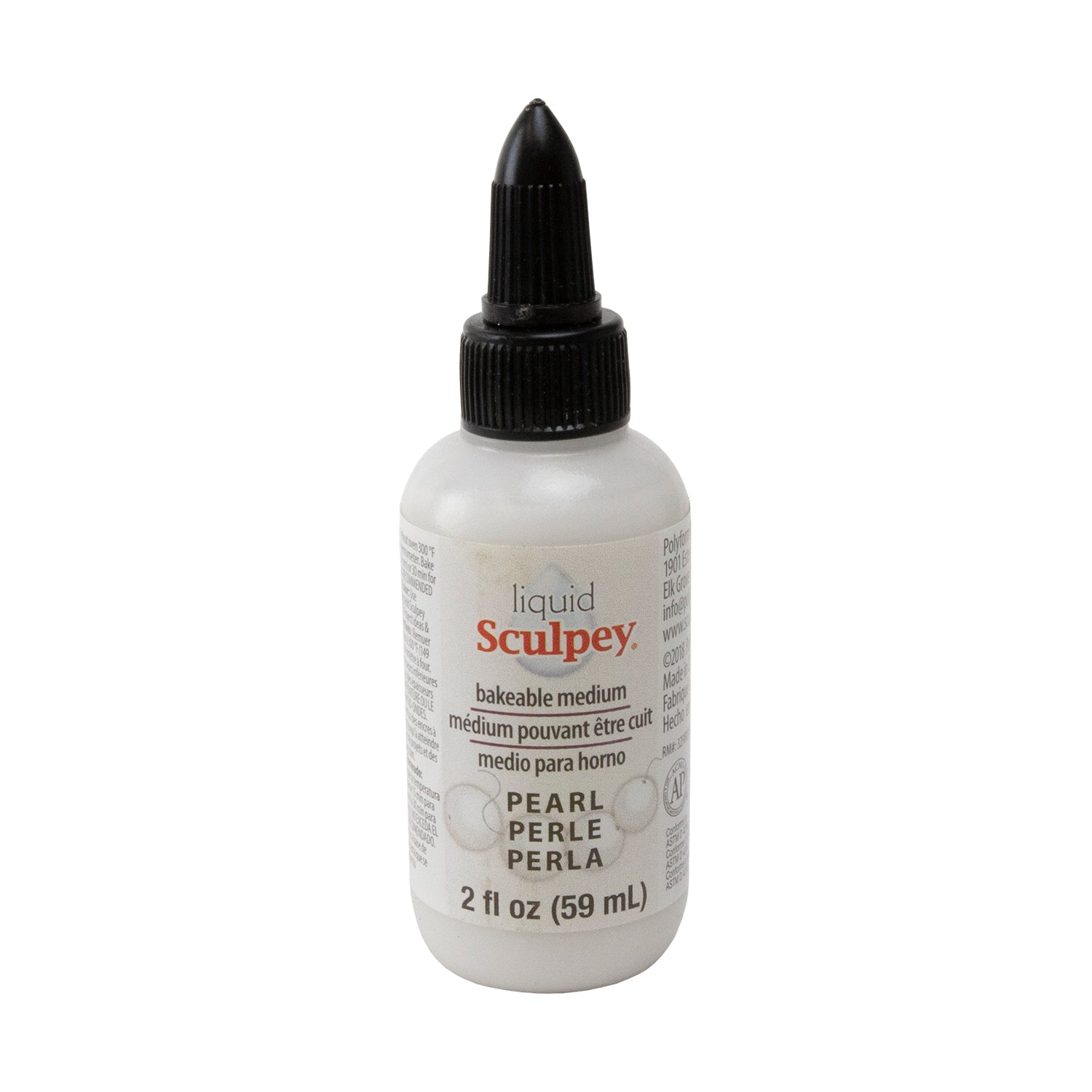 Liquid Sculpey Bakeable Medium - Pearl - 2 oz