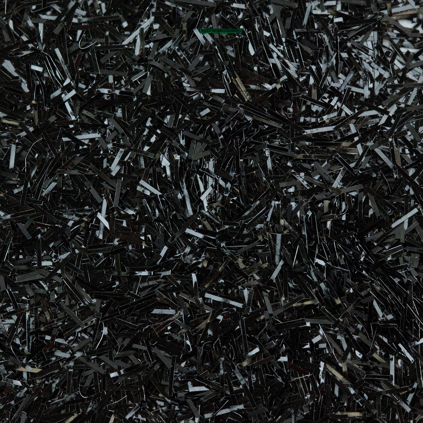 Metallic Black Confetti Sprinkles