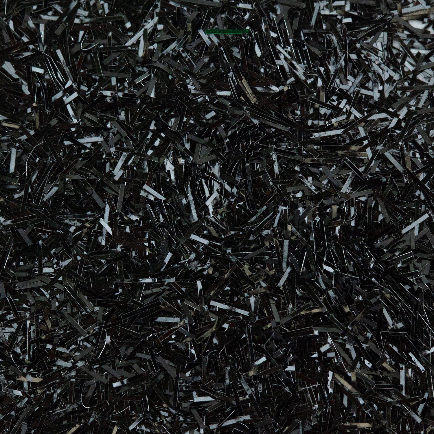 Metallic Black Confetti Sprinkles