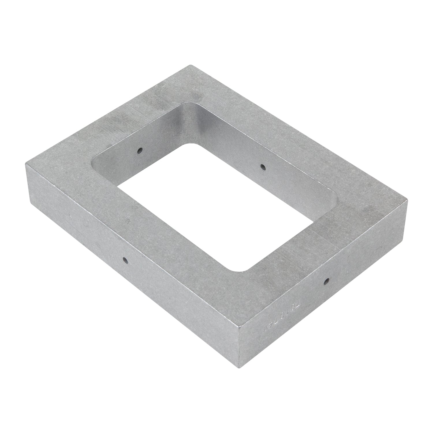 Single Vented Aluminum Mold Frame

2-1/2" L x 3-3/4" W x 1" D
