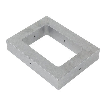 Single Vented Aluminum Mold Frame

2-1/2" L x 3-3/4" W x 1" D