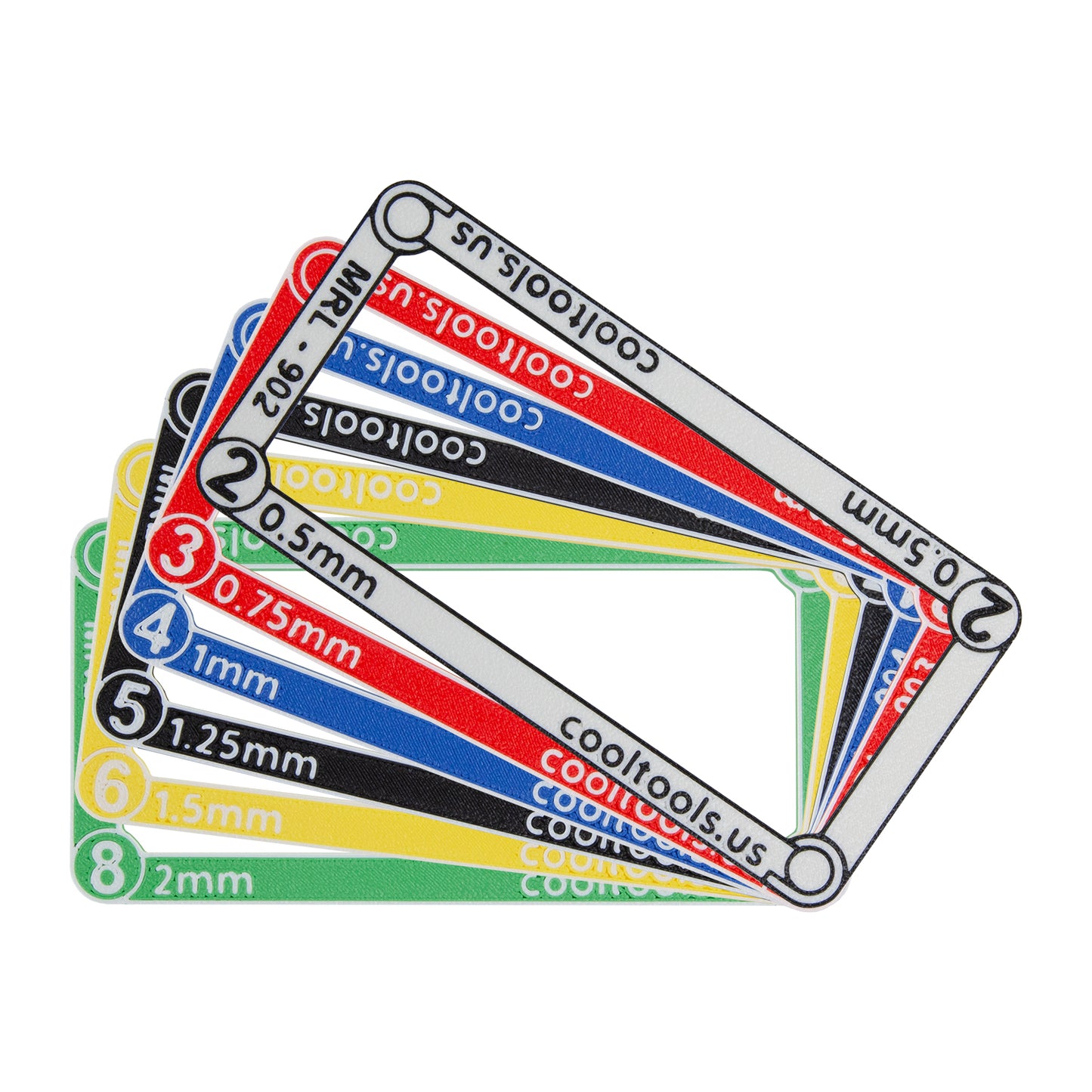 Mini Clay Thickness Rolling Frames - Cool Tools