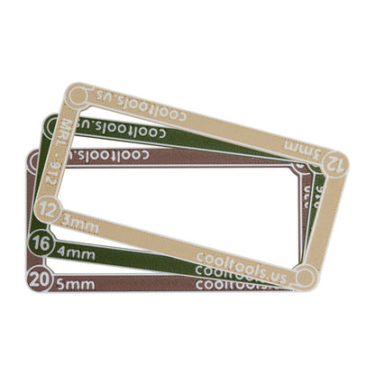Mini Clay Thickness Rolling Frames - Cool Tools