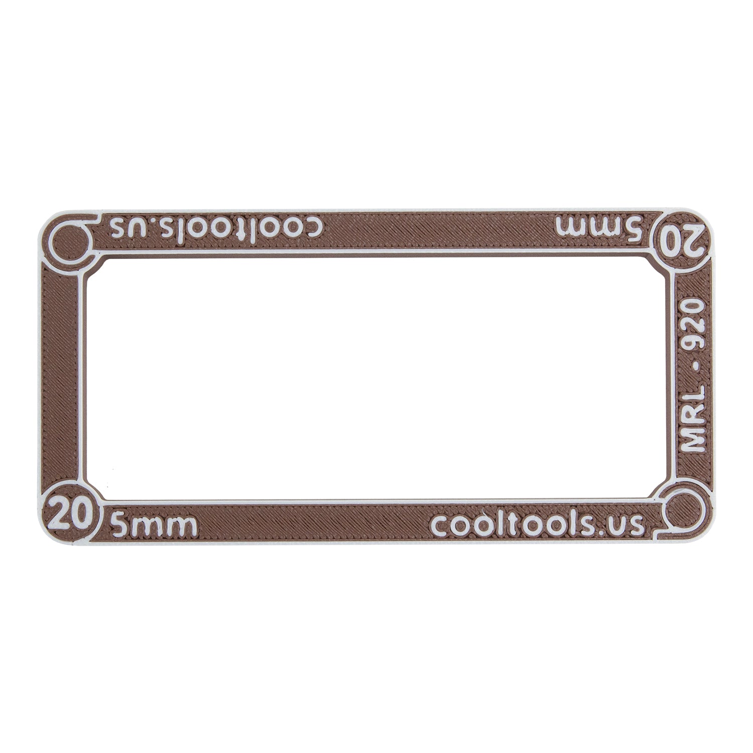 Mini Clay Thickness Rolling Frames - Cool Tools