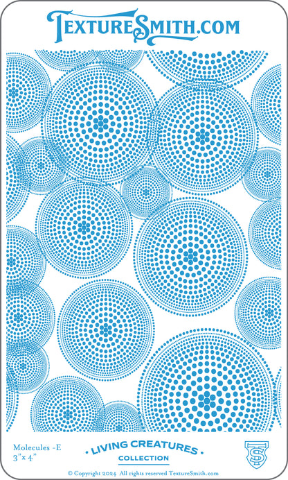 graphic TextureSmith Texture Mat - Living Creatures Collection - Molecules