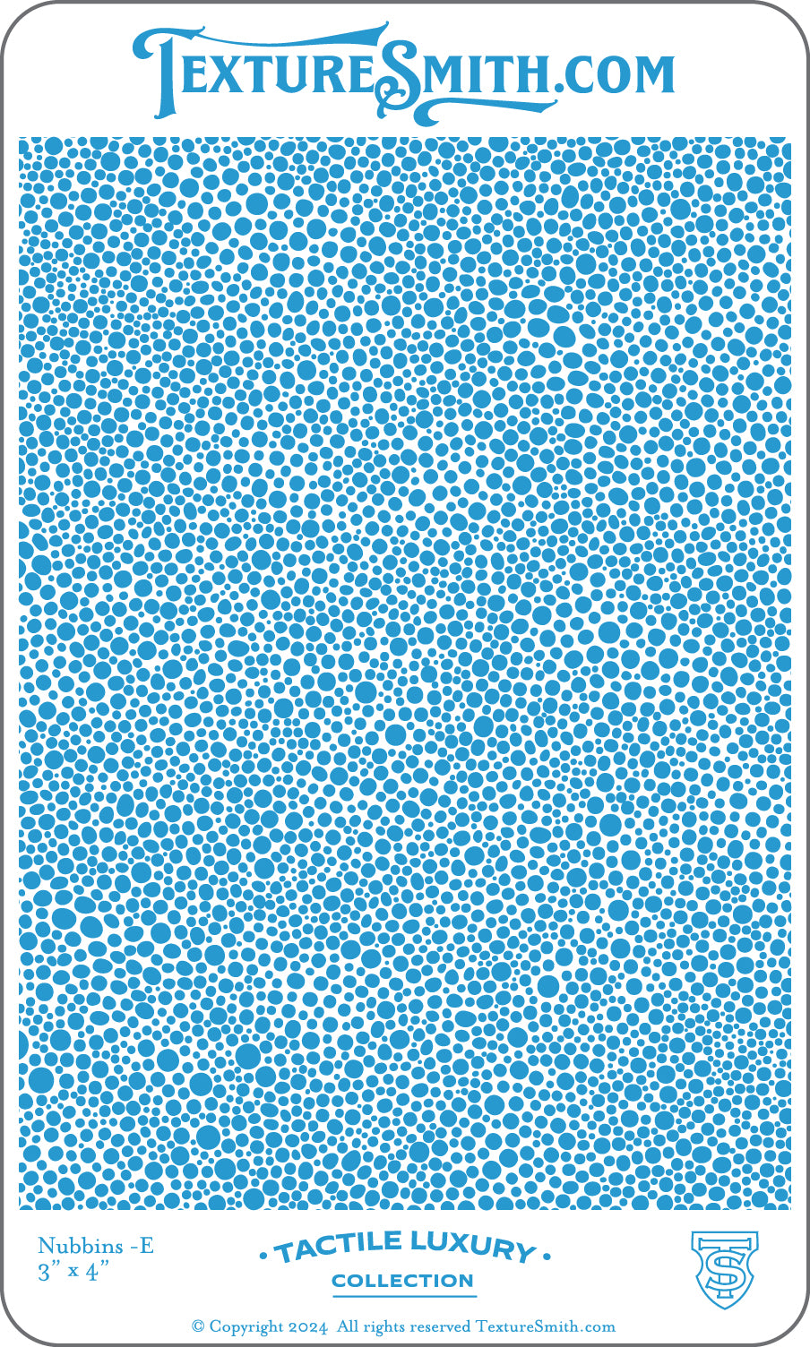 TextureSmith Texture Mat - Tactile Luxury Collection - Nubbins