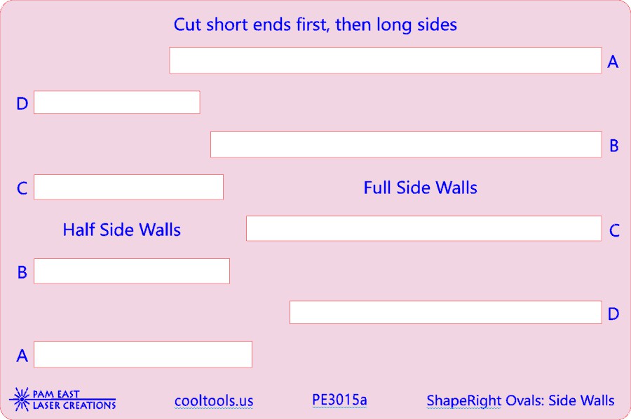 Pam East ShapeRight™ Forming System - Ovals - Cool Tools