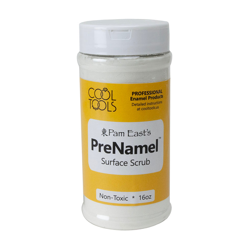 Jar of Pam East's PreNamel™ Surface Prep for Enameling 16oz