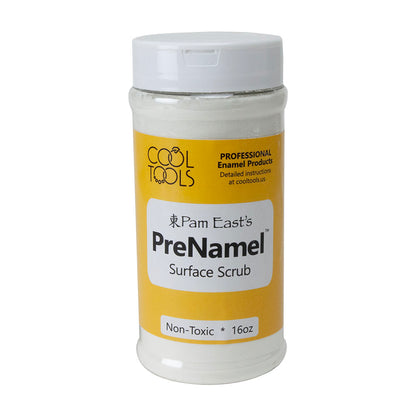Jar of Pam East's PreNamel™ Surface Prep for Enameling 16oz