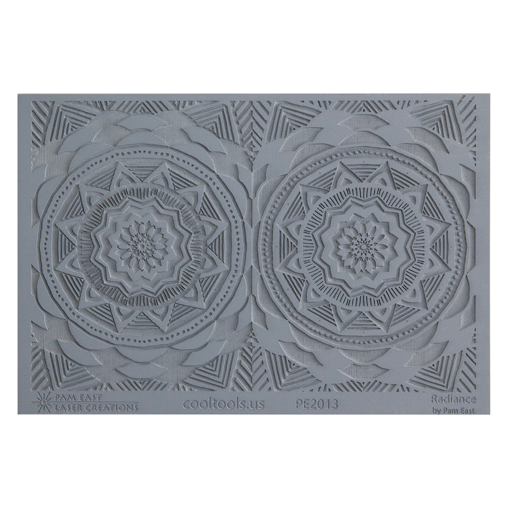 gray rubber Pam East Texture Mat - Radiance