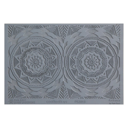 gray rubber Pam East Texture Mat - Radiance