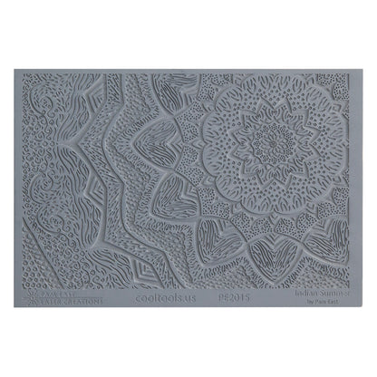 gray rubber Pam East Texture Mat - Indian Summer