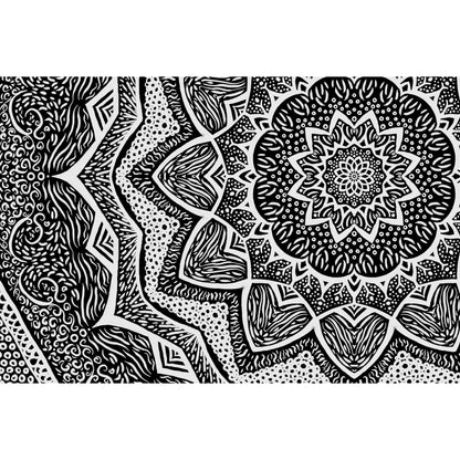 Pam East Texture Mat - Indian Summer Inverse graphic