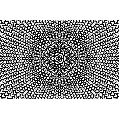 Pam East Texture Mat - Chevron Zydeco graphic