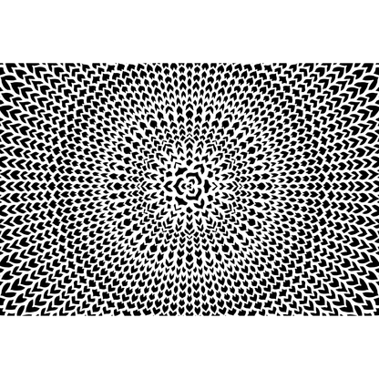 Pam East Texture Mat - Chevron Zydeco Inverse  graphic