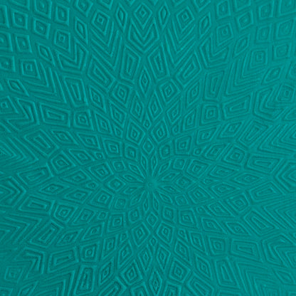 green clay sample of Pam East Texture Mat - Diamond Dazzle Inverse