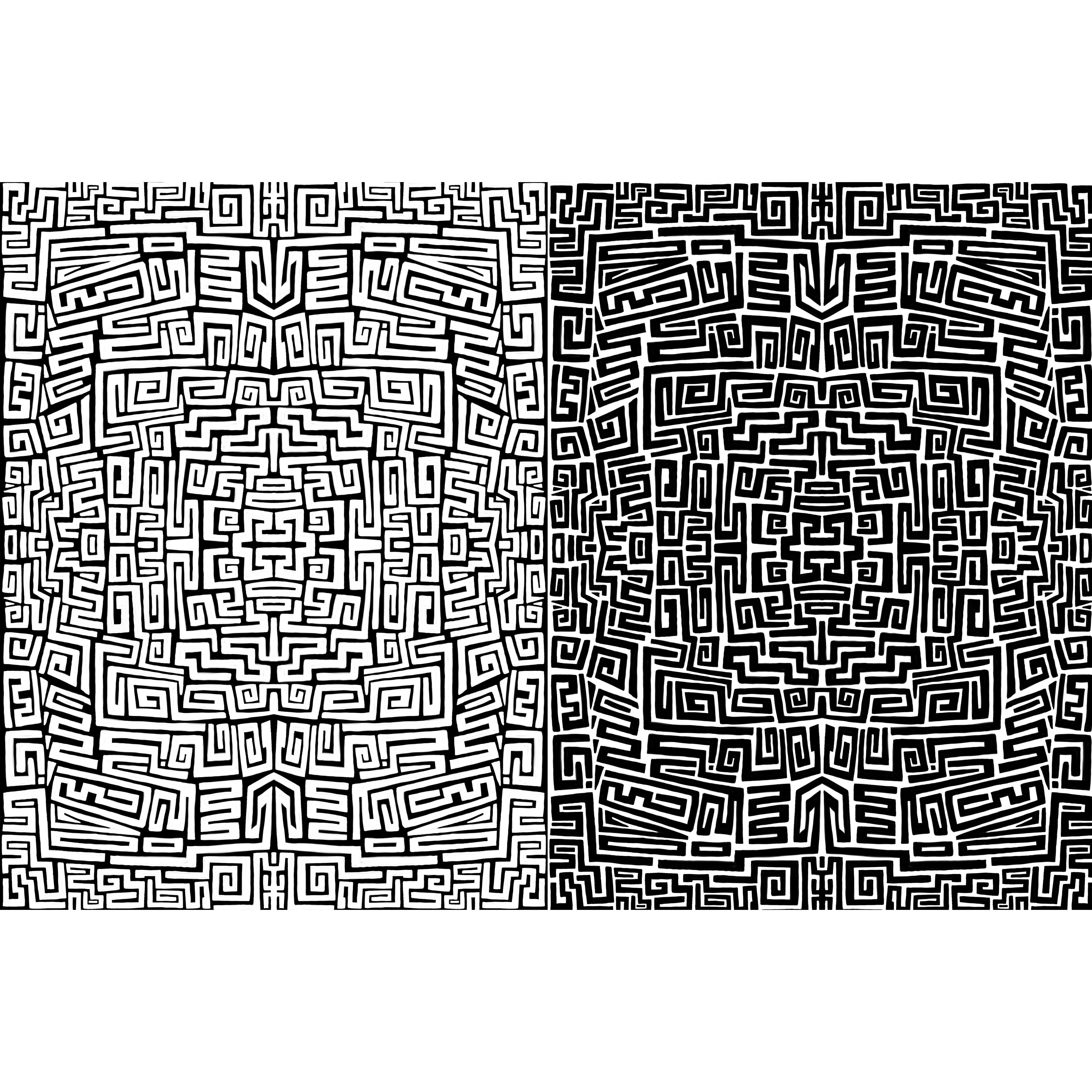 Confusing Mat Pam East Texture Mat - Mazed and Confused – Cool Tools