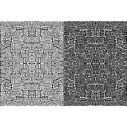 Pam East Texture Mat - Mazed and Confused graphic