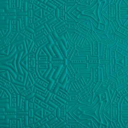 green clay sample of Pam East Texture Mat - Space Dock