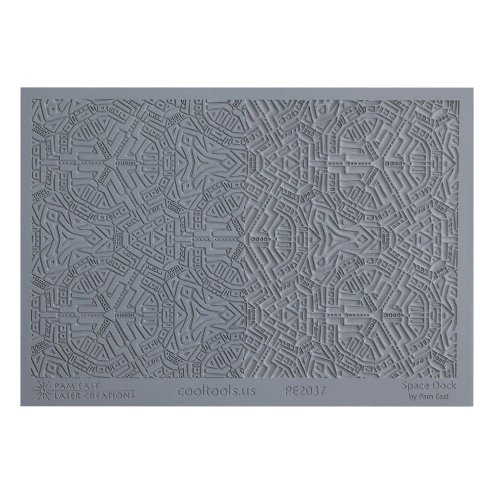 gray rubber Pam East Texture Mat - Space Dock