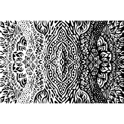 Pam East Texture Mat - Flaming Lotus graphic