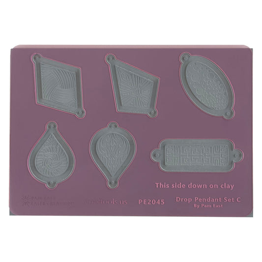 Pam East Template & Texture Set - Drop Pendants - Set C