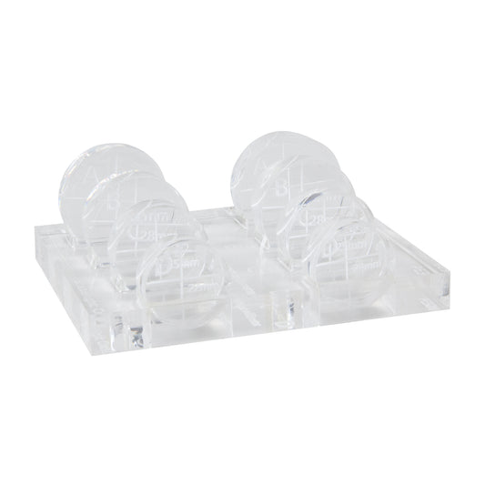 clear acrylic ShapeRight Circles 