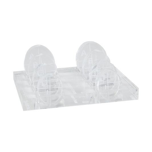 clear acrylic ShapeRight: Ovals
