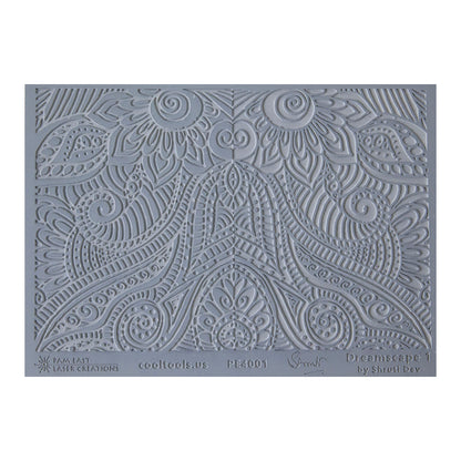 gray rubber Shruti Dev Texture Mat - Dreamscape 1