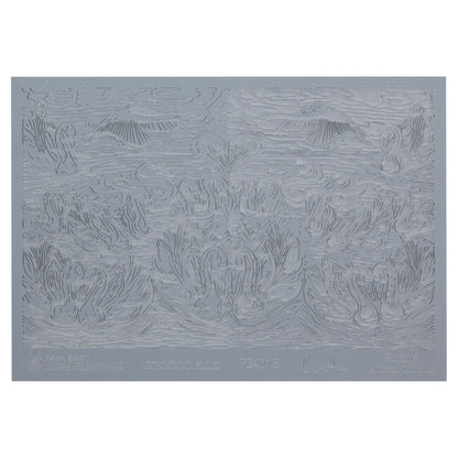 gray rubber Carol Douglas Texture Mat - Swans