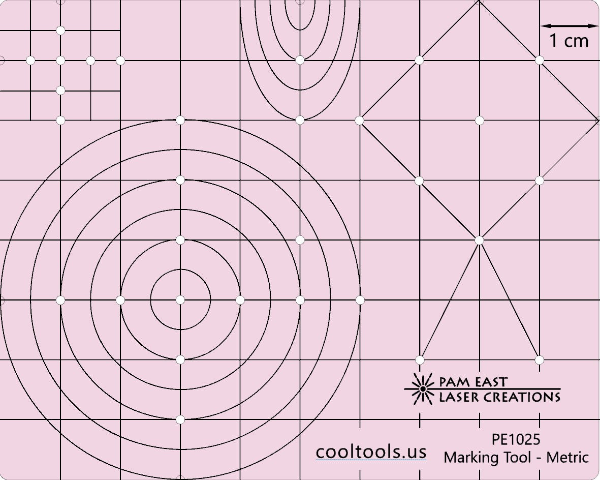 Pam East Template - Marking Tool - Cool Tools