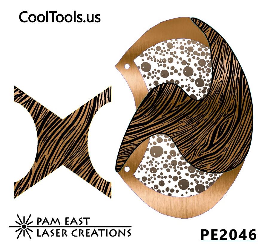 Pam East Template & Texture Set - Deep Etch 1