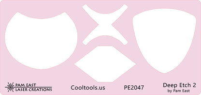 Pam East Template & Texture Set - Deep Etch 2
