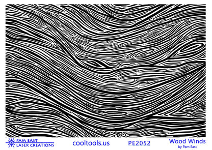 Pam East Texture Mat - Wood Winds