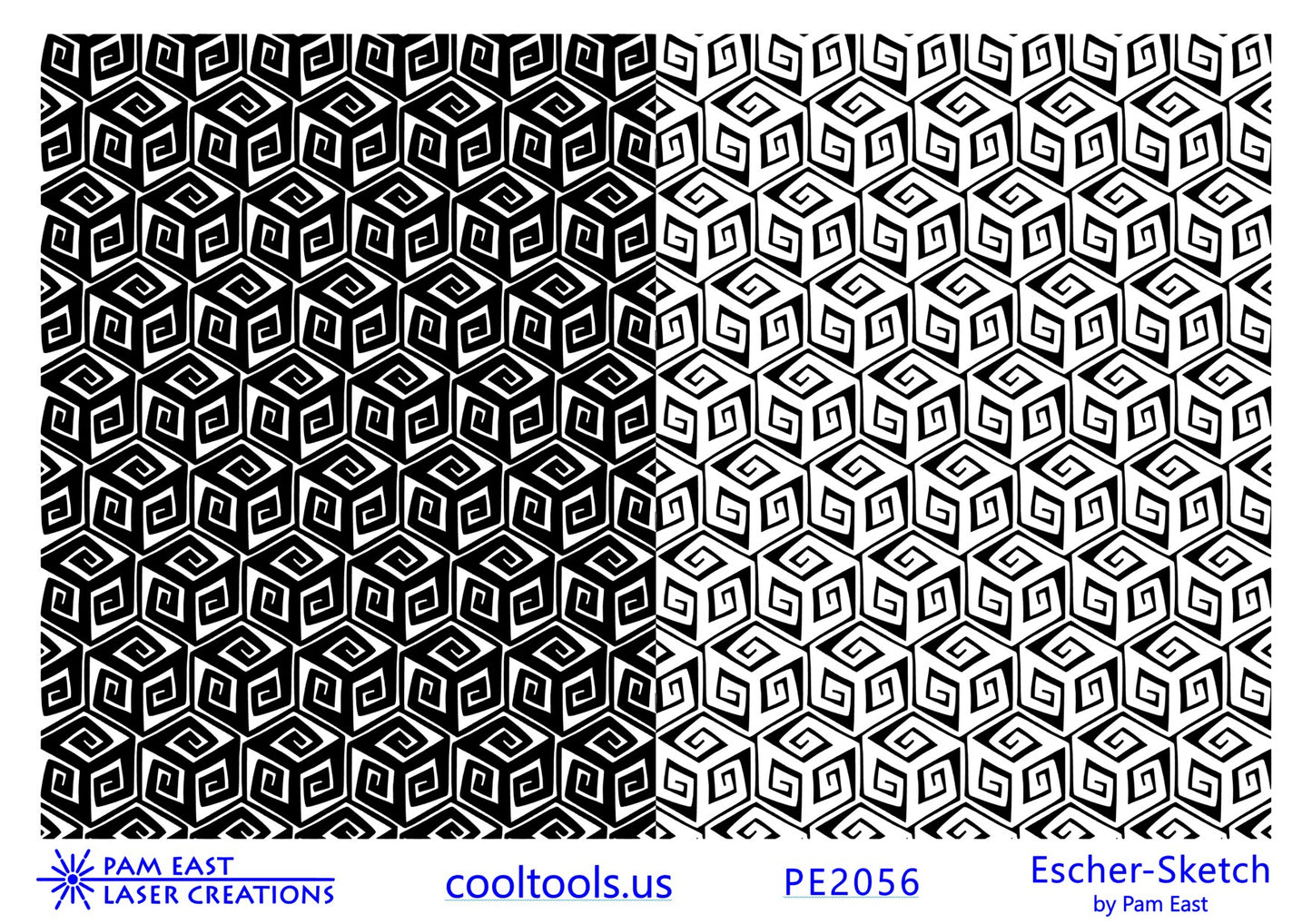Pam East Texture Mat - Escher-Sketch