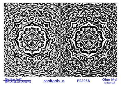 Pam East Texture Mat - Ohm My!