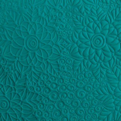 sample of Shruti Dev Texture Mat - Rosettes