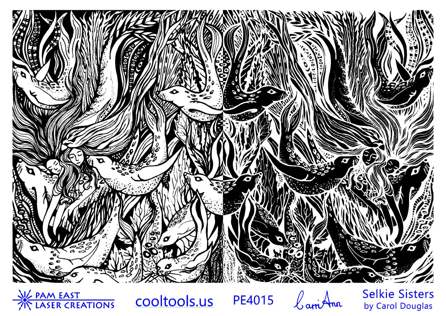 Carol Douglas Texture Mat - Selkie Sisters - Cool Tools