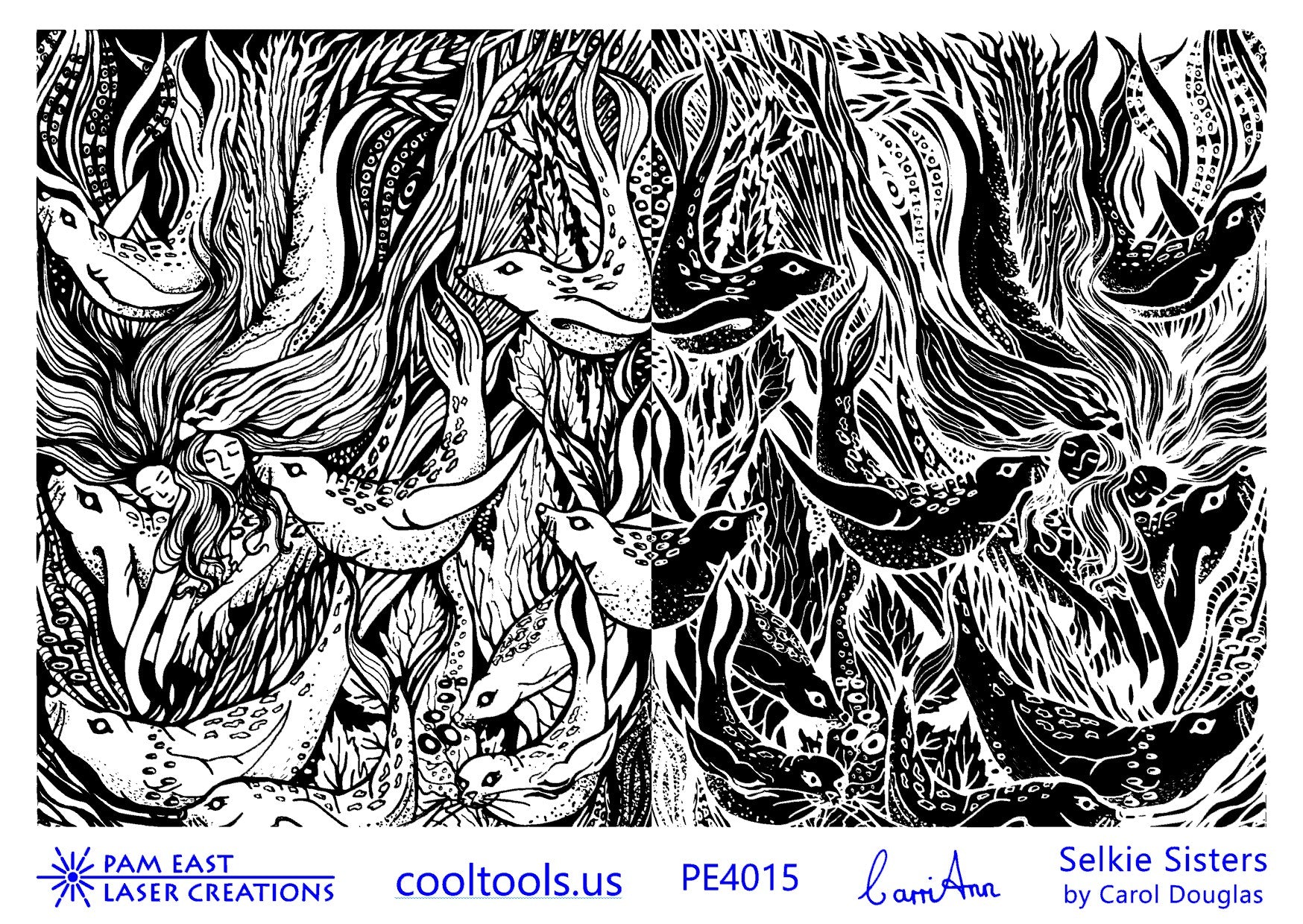 Carol Douglas Texture Mat - Selkie Sisters - Cool Tools