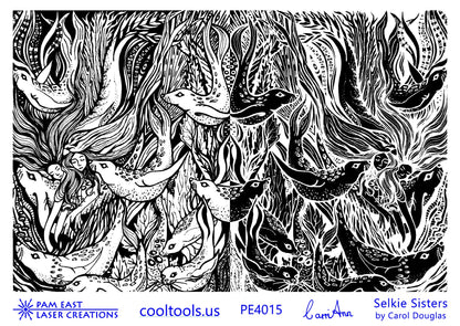 Carol Douglas Texture Mat - Selkie Sisters - Cool Tools