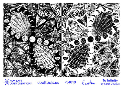 Carol Douglas Texture Mat - To Infinity - Cool Tools