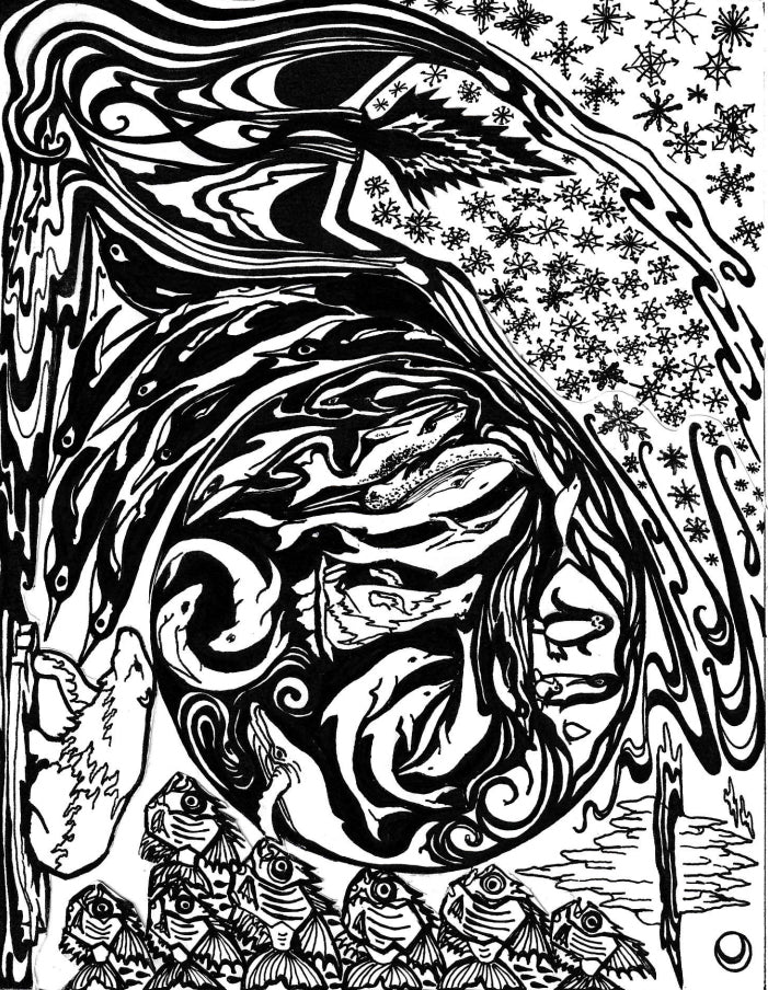 Carol Douglas Texture Mat - Snow Queen - Cool Tools