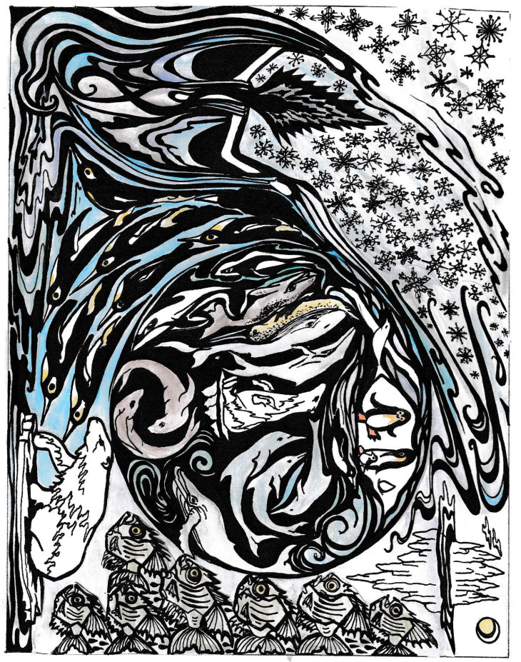 Carol Douglas Texture Mat - Snow Queen - Cool Tools