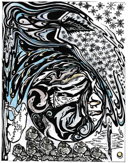 Carol Douglas Texture Mat - Snow Queen - Cool Tools