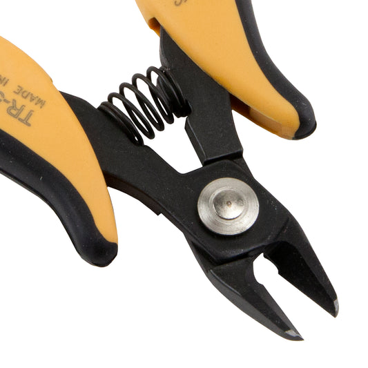 Ultra Flush Precision Sidecutters with yellow grips