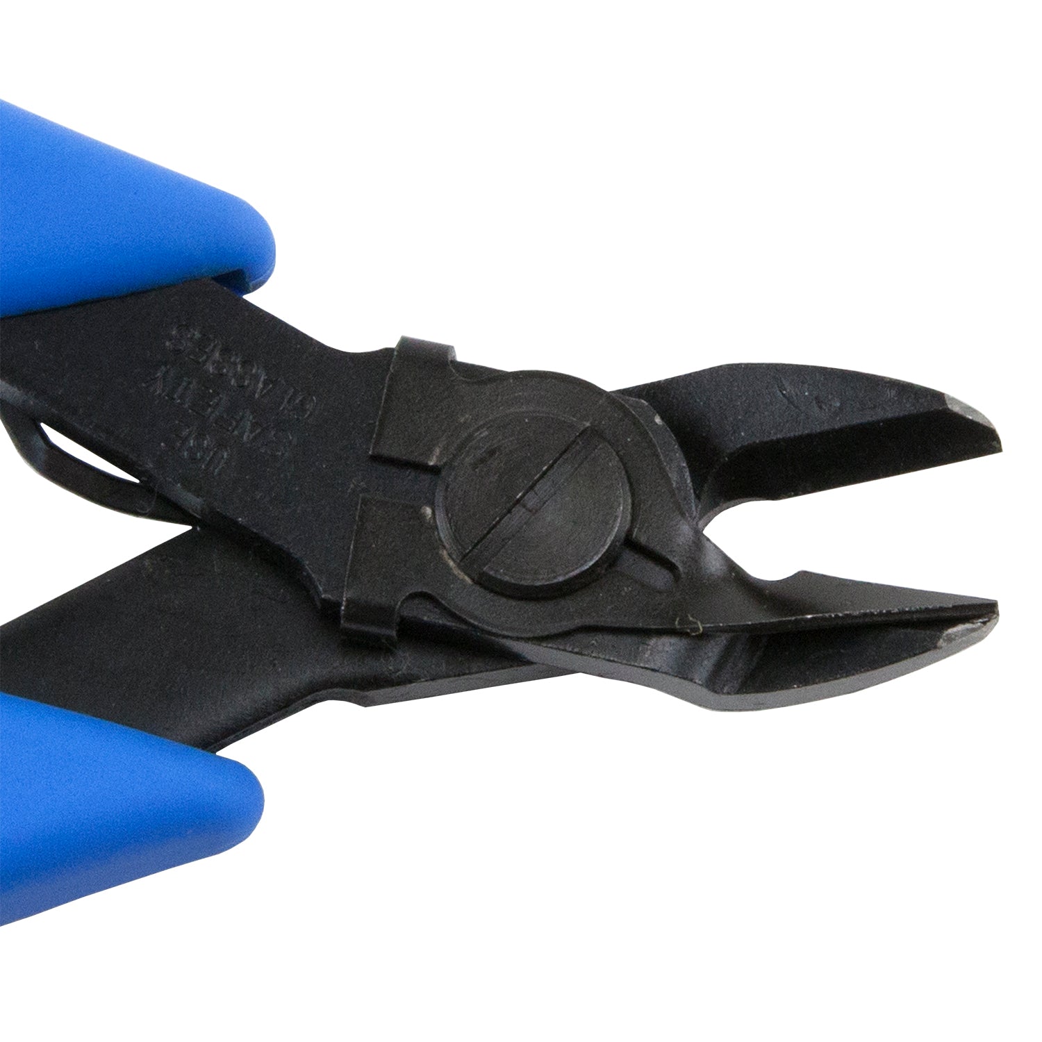 Xuron Microshear with Retainer with blue handles